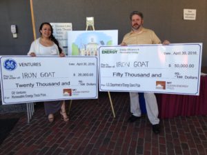 Jason Force and Jade Garrett attend the MIT Clean Energy Prize Competition 2016